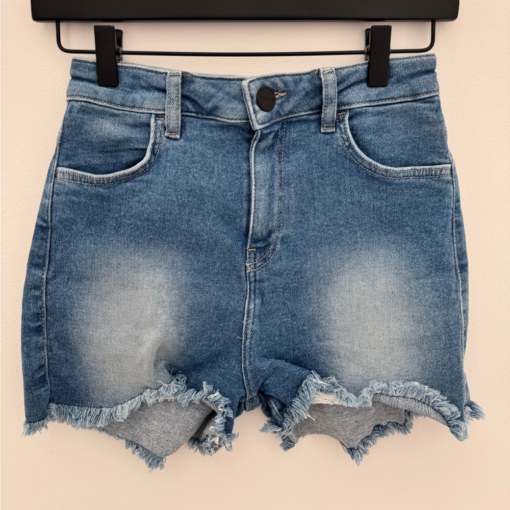 FITJEANS Shorts in Azure Blue Small Women’s